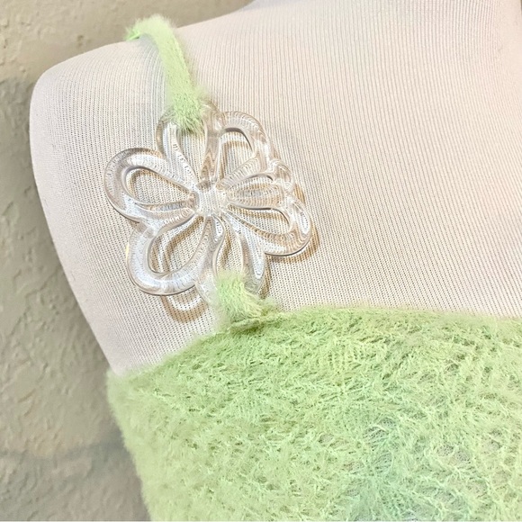 NWT For Love & Lemons Mirabel Crochet Bra Top, S - Picture 8 of 13